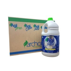 ÁGUA SANITÁRIA AGI FÁCIL ARCHOTE 5LTS CX/3 GALÕES