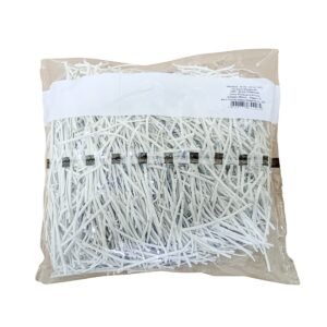 AMARRILHO FECHO PLÁSTICO BRANCO ROGINI 8CM 1KG