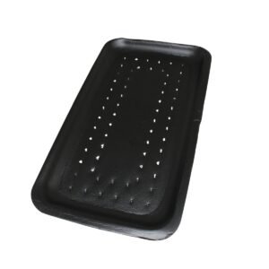 BANDEJA DE ISOPOR DARNEL 10SL (B4R) ABSORVENTE PRETA C/400 UNIDADES D2001099LBBC