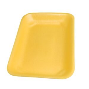 BANDEJA DE ISOPOR DARNEL 2PE (B2F) AMARELA FUNDA C/400 UNIDADES D2100210LEY
