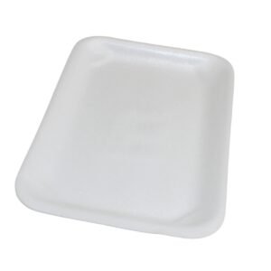 BANDEJA DE ISOPOR DARNEL 2SE(B2R) BRANCA RASA C/400 UNIDADES D2000201LEY