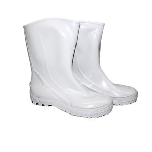 BOTA PVC BRANCA CANO MÉDIO VULCAFLEX TAMANHO 41