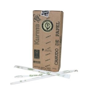 CANUDO DE PAPEL KURMA 5MM 10X100 1000 UNIDADES