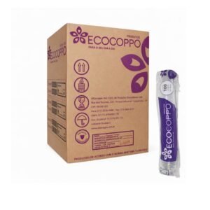 COPO PLÁSTICO PP ECOCOPPO TRANSPARENTE 180ML 25X100 2500 UNIDADES