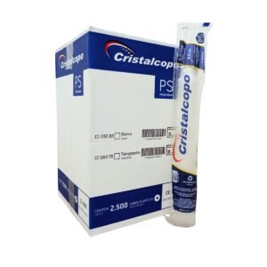 COPO PS CRISTALCOPO 80ML TRANSPARENTE CX 25X100 2500 UNIDADES