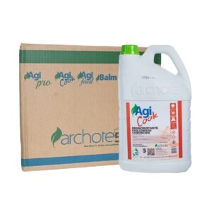 DESINCRUSTANTE PARA GORDURA CARBONIZADA AGI COOK ARCHOTE 5LTS CAIXA COM 5 GALÕES