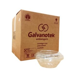 EMBALAGEM PET G682 GALVANOTEK IDEAL CRISTAL 1000ML C/100 UNIDADES