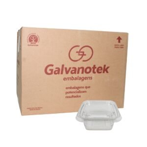 EMBALAGEM PET G732 GALVANOTEK CRYSTAL POTE C/LACRE 500ML C/100 UNIDADES