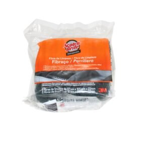ESPONJA FIBRAÇO SCOTCH BRITE LIMPEZA PESADA COM 5 UNIDADES