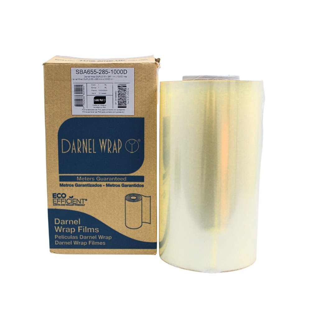FILME PVC MÁQUINA DARNEL 28X14X1000 SBA655-285-1000D
