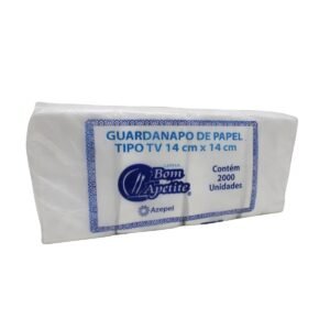 GUARDANAPO TV AZEPEL 14X14 COM 2000 UNIDADES