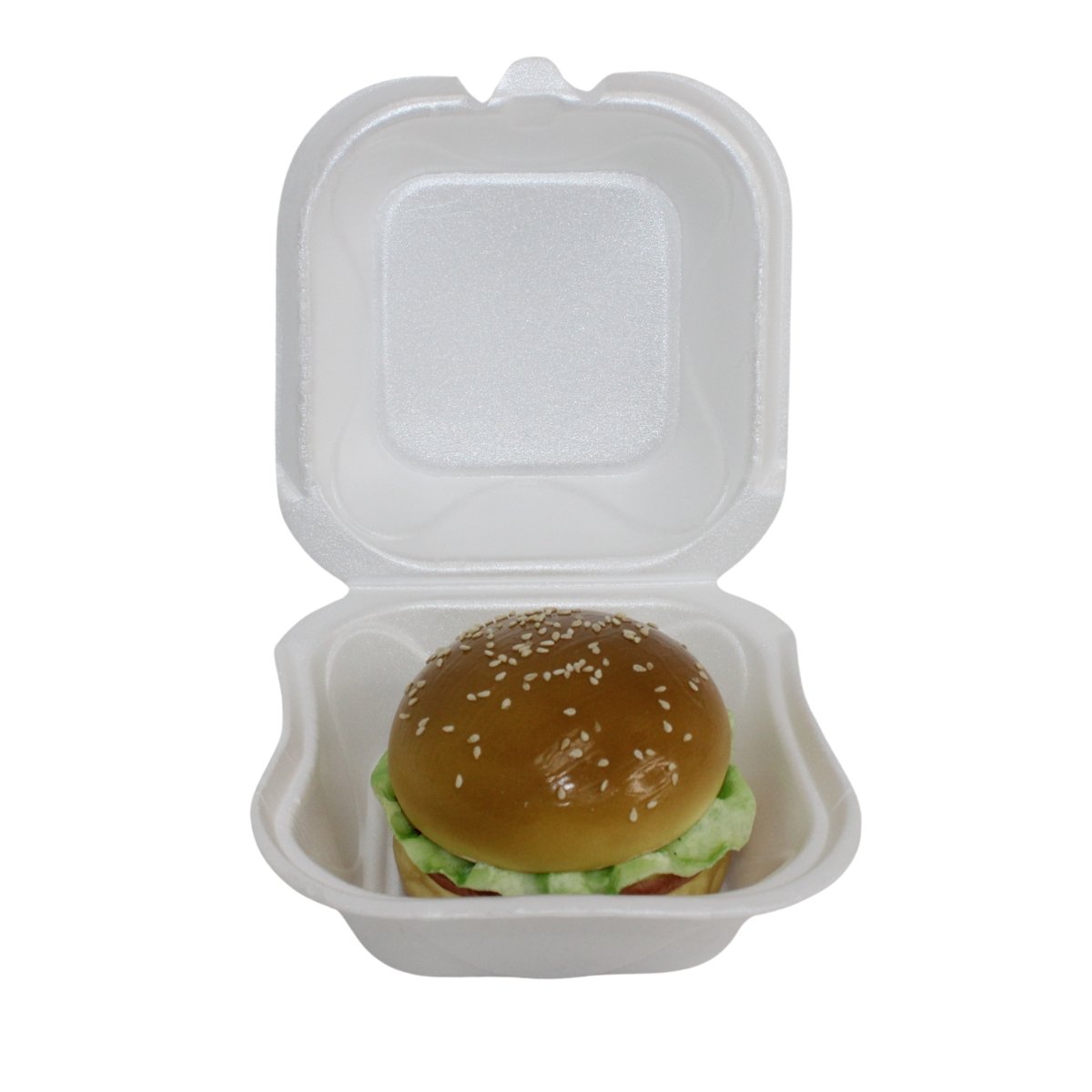 HAMBURGUEIRA DE ISOPOR DARNEL DH-2 BRANCA C/400 UNIDADES D401101LNWCFY* - Imagem 2