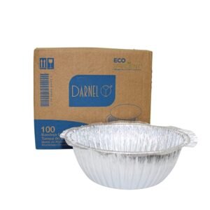 MARMITEX DE ALUMÍNIO DARNEL 40OZ 1200ML C/100 UNIDADES*