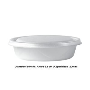 MARMITEX DE ISOPOR DARNEL R104 40OZ 1200ML C/100 UNIDADES D744001RLFY*