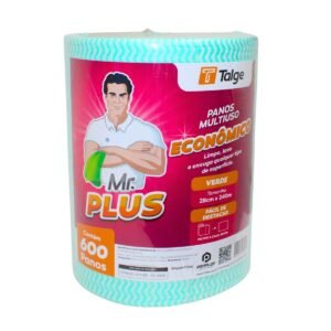 PANO MULTIUSO ECONÔMICO VERDE TALGE 28CMX240M 600 PANOS DE 50CM CADA