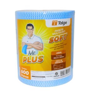 PANO MULTIUSO SOFT  AZUL TALGE 28CMX300M 600 PANOS DE 50CM CADA