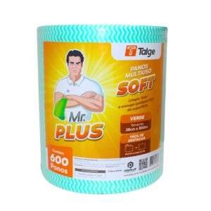 PANO MULTIUSO SOFT VERDE TALGE 28CMX300M 600 PANOS DE 50CM CADA
