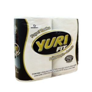 PAPEL TOALHA YURI FIT MANIKRAFT FARDO 19,5CM X 20CM COM 16X2 ROLOS