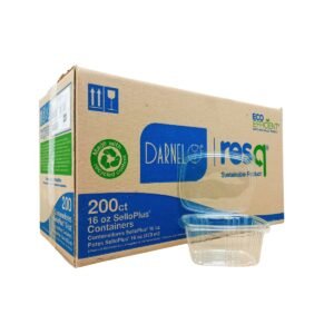 POTE DARNEL PET CRISTAL 16OZ 473ML C/200 UNIDADES