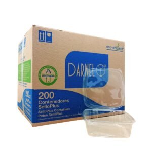 POTE DARNEL PET CRISTAL 48OZ 1248ML C/200 UNIDADES