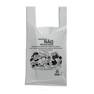 SACOLA PLÁSTICA BIODEGRADÁVEL PREFEITURA MODENA 48X55 CINZA C/370 UNIDADES