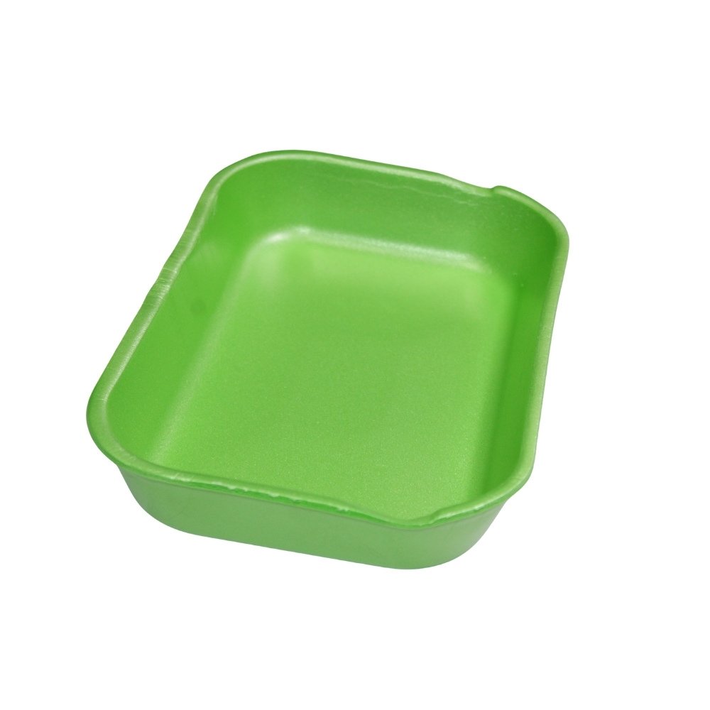 BANDEJA DE ISOPOR MEIWA M54 VERDE 400 UNIDADES - Imagem 2