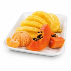 BANDEJA DE ISOPOR MEIWA M55 BRANCA 400 UNIDADES