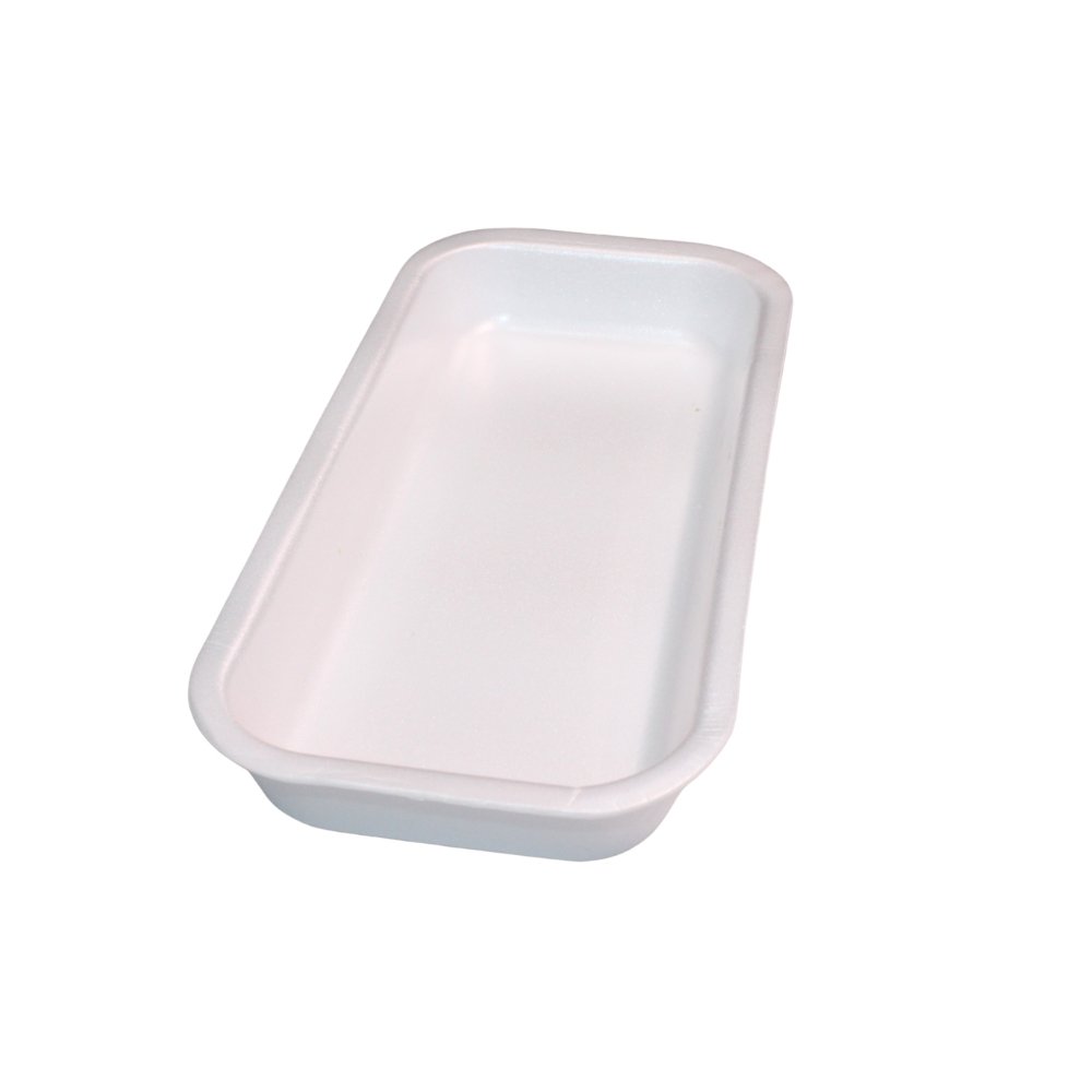 BANDEJA DE ISOPOR MEIWA M58 BRANCA 400 UNIDADES - Imagem 2
